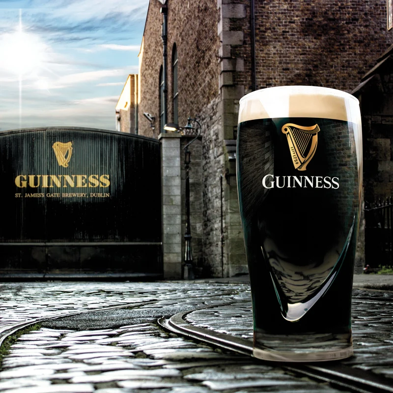 Guinness 585ml Gravity Pint Glass