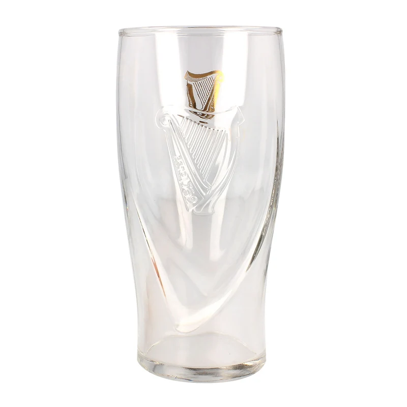 Guinness 585ml Embossed 4 Pack Pint Glass