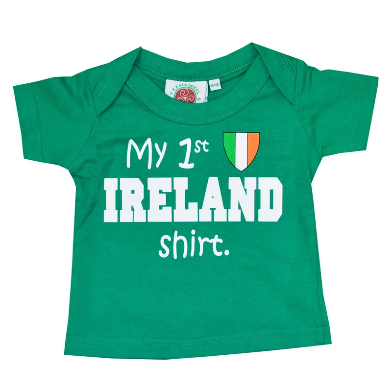 Lansdowne Kid's' My 1st Ireland Shirt' T-shirt Green