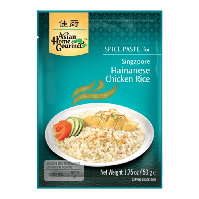 AHG Hainan Huhn Würzpaste 50G Hainanese Chicken Rice Paste