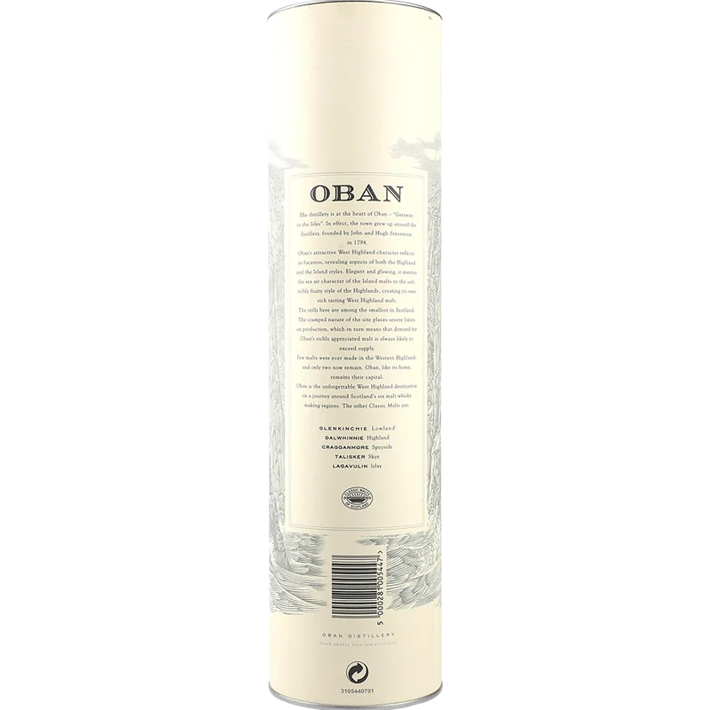 Oban 14y 43 % 0,7L FL
