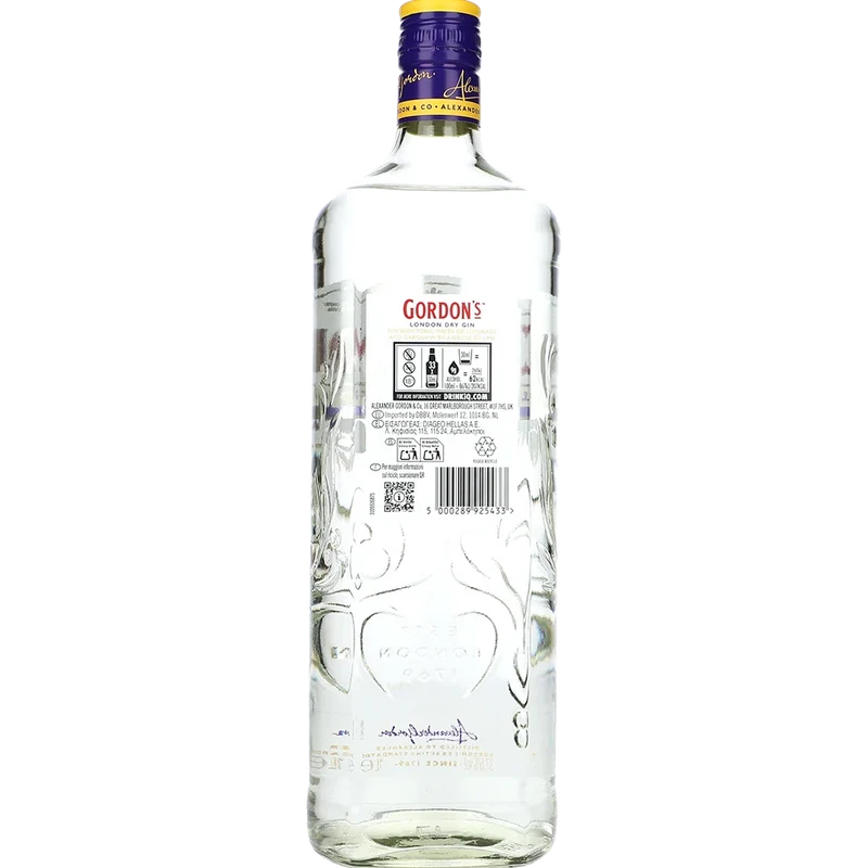 Gordon's London Dry Gin 37.5 % 1L FL