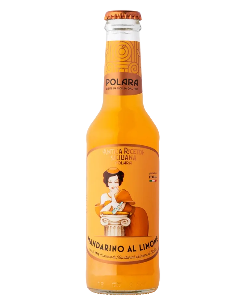 Mandarino al Limone Polara, confezione da 24 Bottiglie x 27,5cl