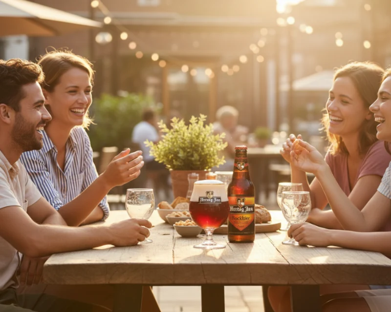 Hertog Jan Bierbokaal auf Fuß 250 ml - 2 Stück