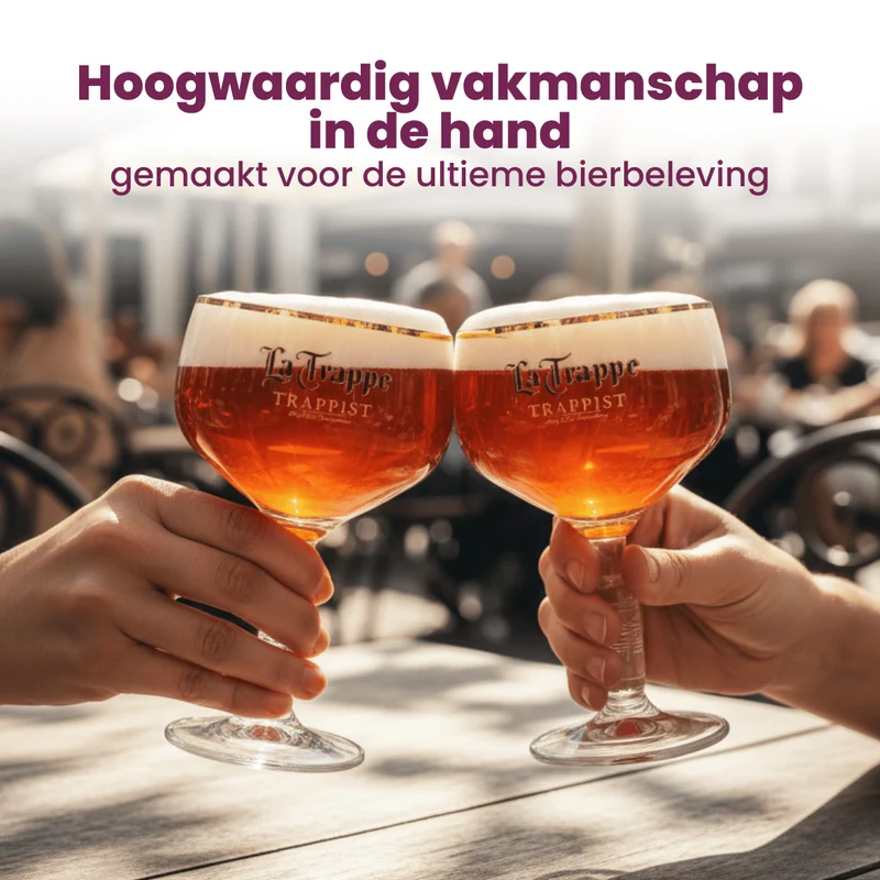 La Trappe Biergläser Bokal 250 ml - 2 Stück