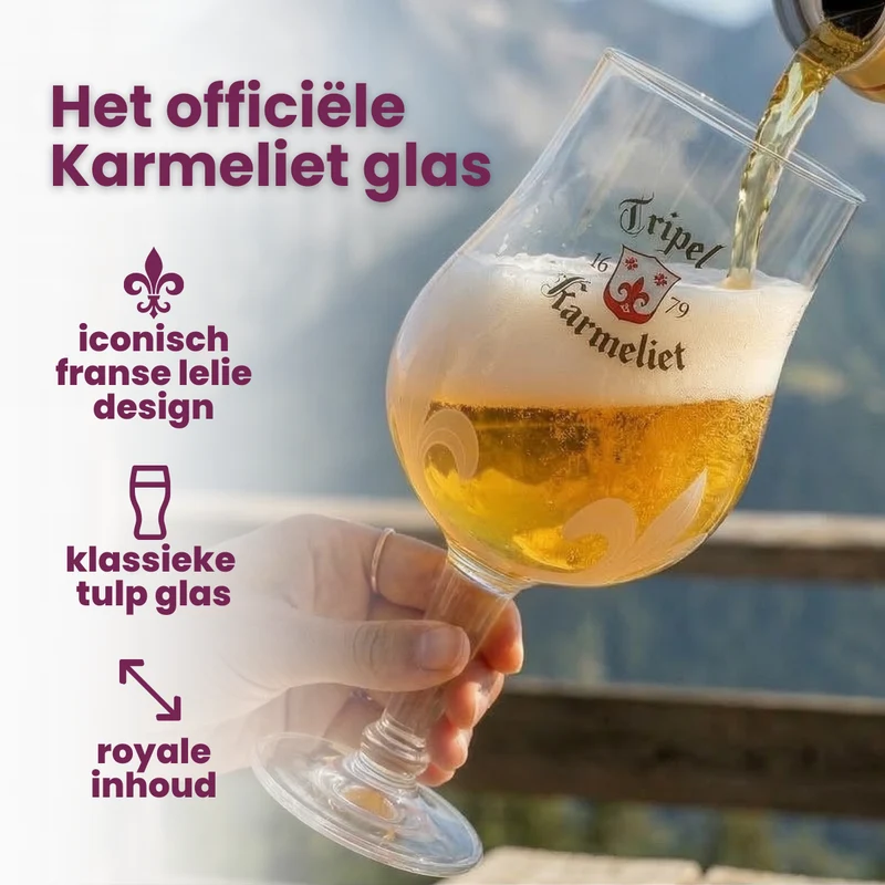 Karmeliet Biergläser 330 ml - 4 Stück