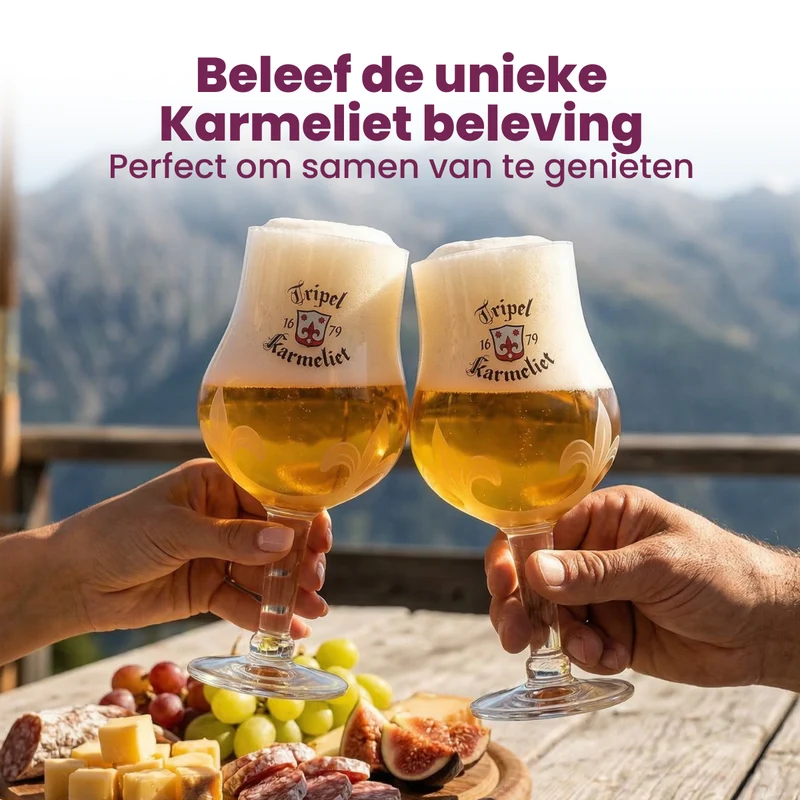 Karmeliet Biergläser 330 ml - 4 Stück