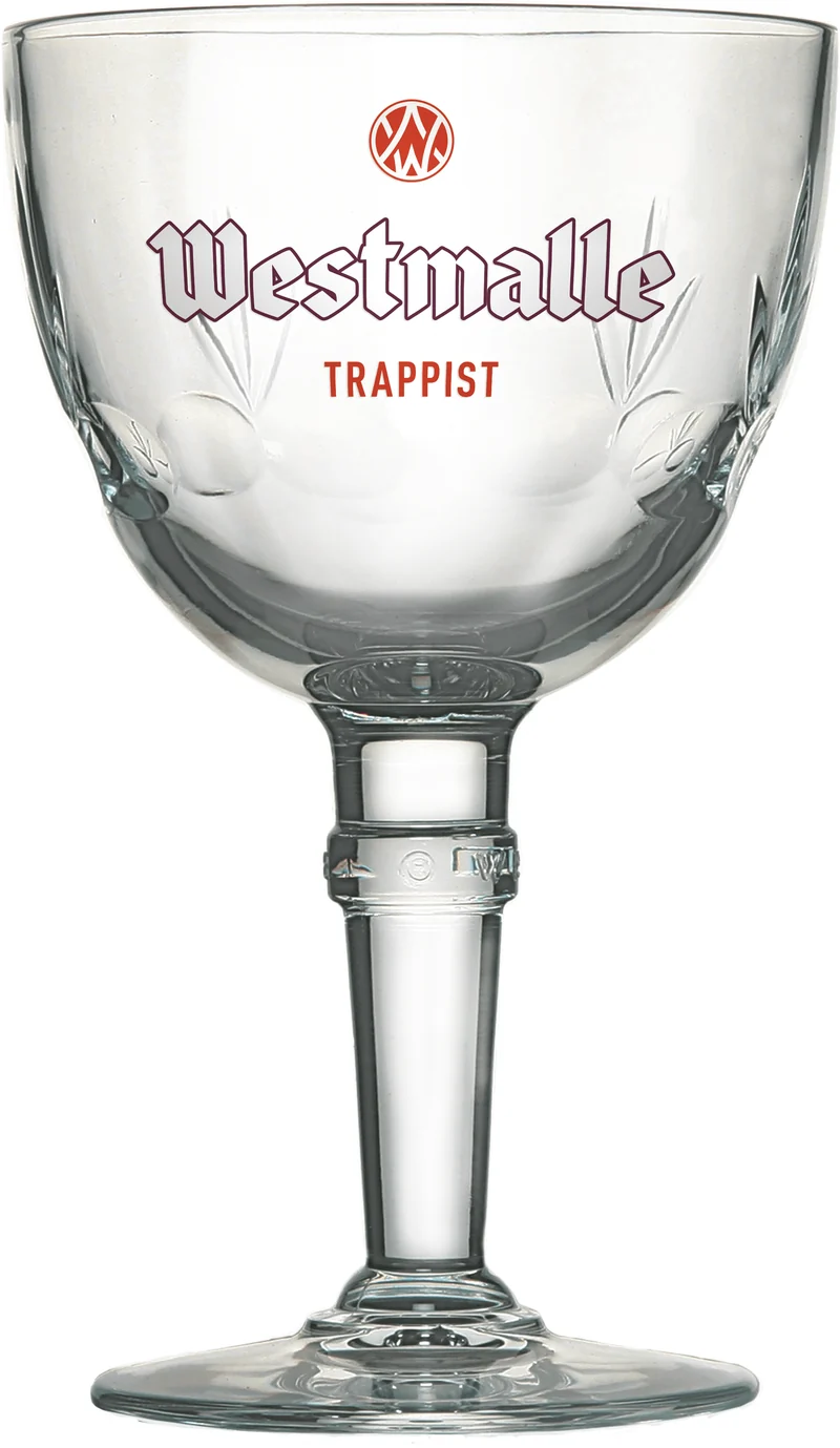 Westmalle Trappistenbiergläser - 330 ml - 2 Stück