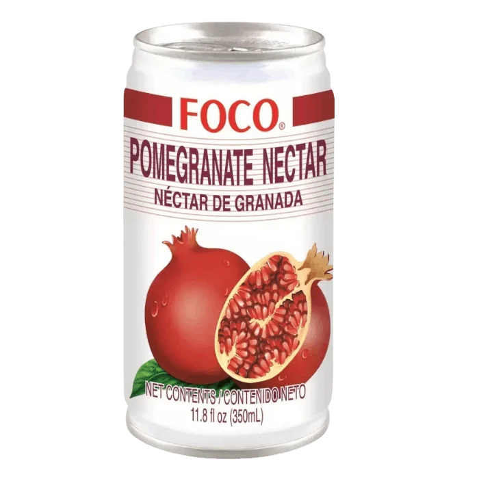 FOCO Granatapfel Getränk 350ML Dose Fruchtiger Pomegranate Drink