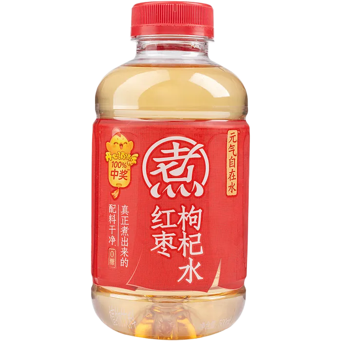 GENKI FOREST Herbal Drink Red Date & Goji 500ML Chinesisches Kräutergetränk