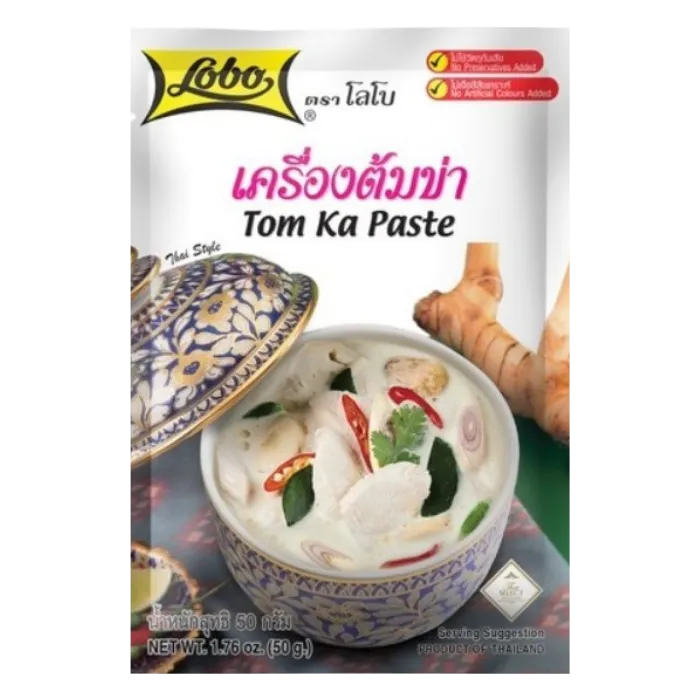 LOBO Würzpaste Tom Ka 50G Thailändische Tom Ka Suppenpaste