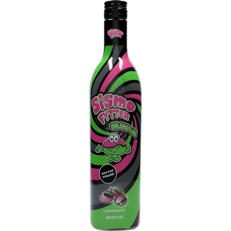 Sismofytter Original Lakridsshot med Sismofytter 16.4 % 0,7L FL