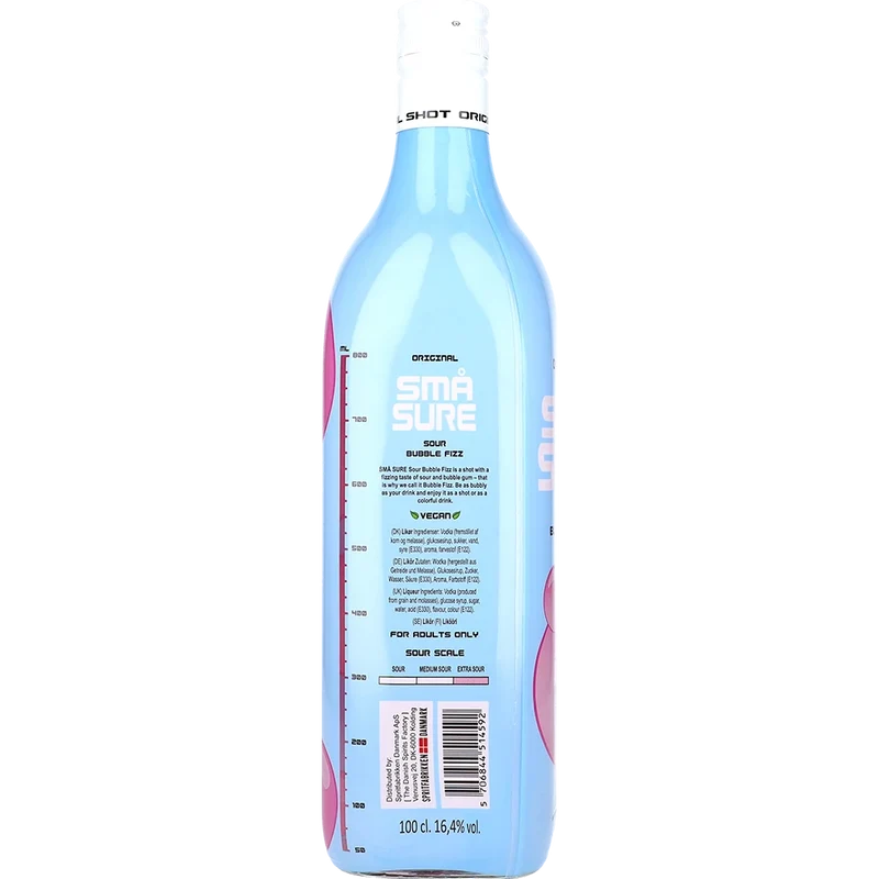 Små Sure Bubblegumsmag 16.4 % 1L FL
