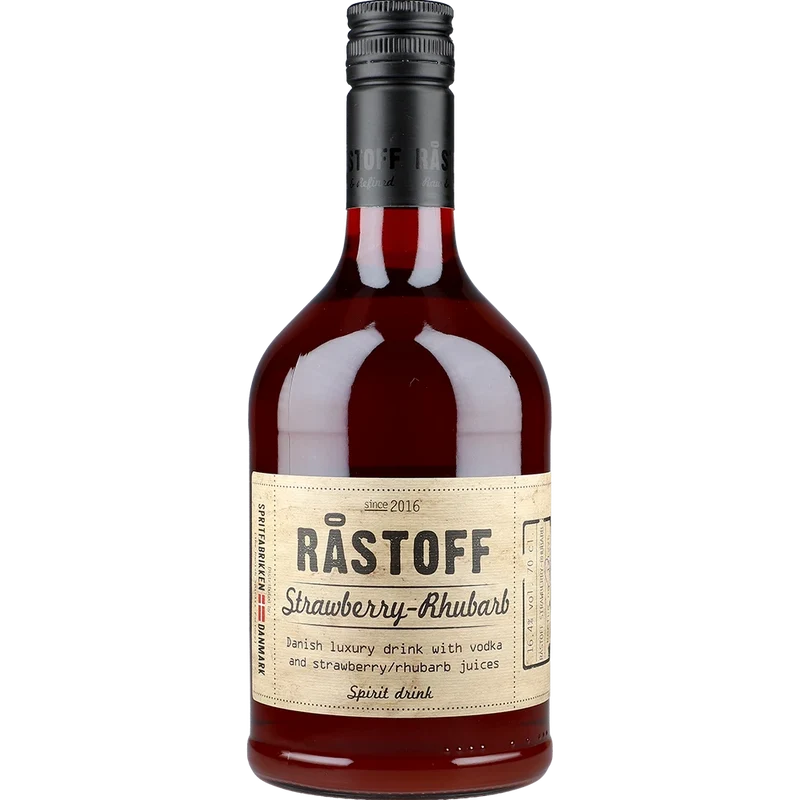 Råstoff Jordbær Rabarber 16.4 % 0,7L FL