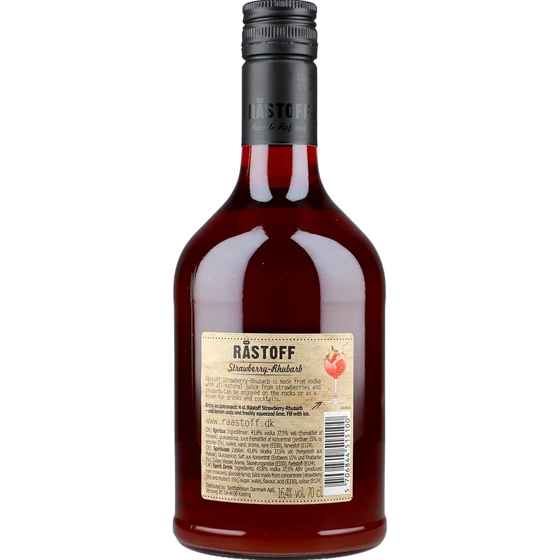 Råstoff Jordbær Rabarber 16.4 % 0,7L FL