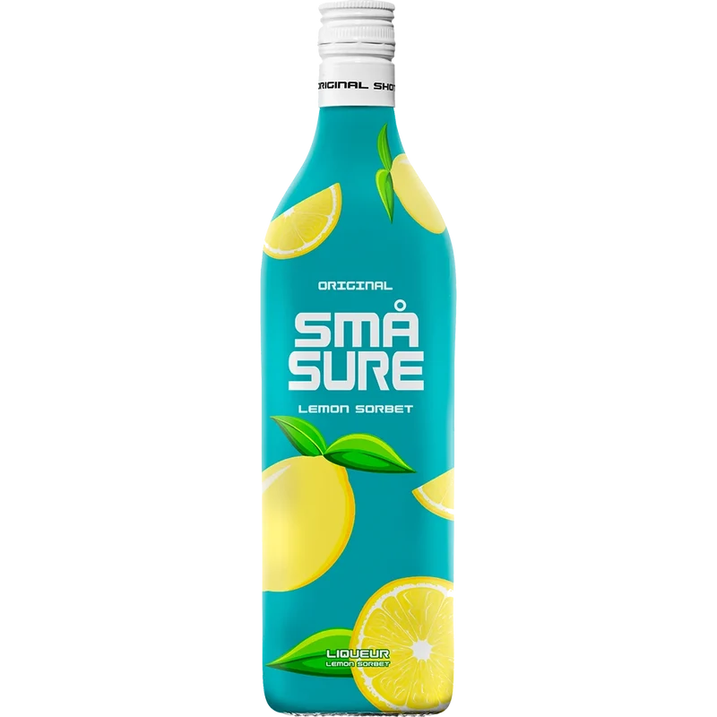 Små Sure Lemon Sorbet 16,4 % 1L FL