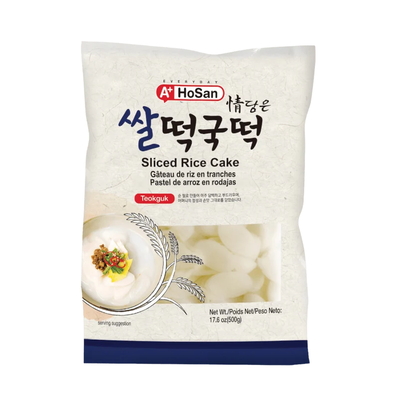 A+ HoSan Sliced RiceCake Reiskuchen Teoguk 500G