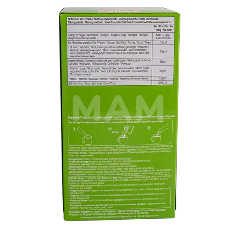 GOLD KILI Instant Matcha Latte 250G