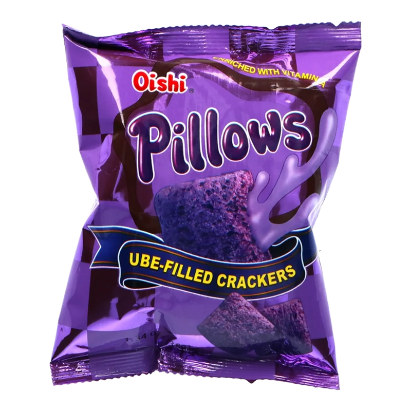 PILLOWS UBE-Filled Crackers 38G
