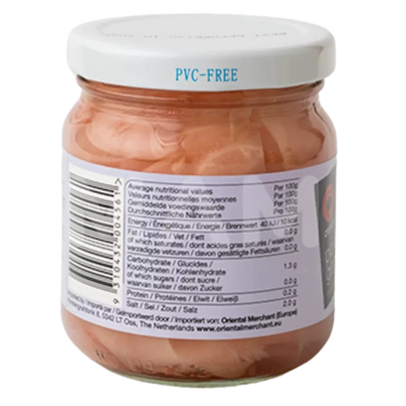 OBENTO Pickled Ginger Sushi Ingwer Pink 190G