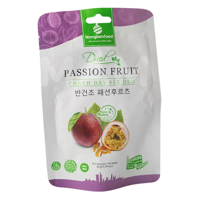 NONGLAMFOOD Getrocknete Passionsfrucht 45G