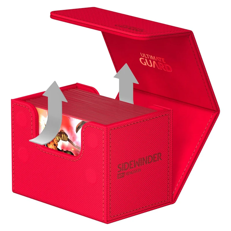 Ultimate Guard Sidewinder 80+ Xenoskin - Red