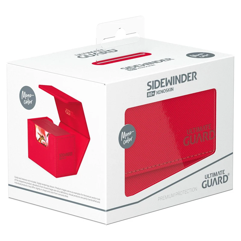 Ultimate Guard Sidewinder 80+ Xenoskin - Red