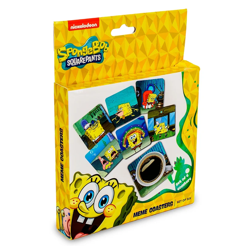 SpongeBob - Bikini Bottom Untersetzer 6er Set