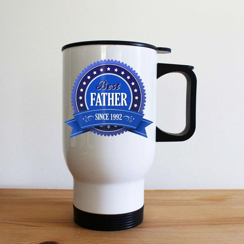 Best Father Since Travel Mug