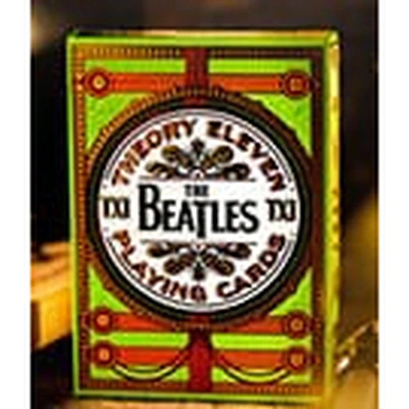 The Beatles Spielkarten Green Version
