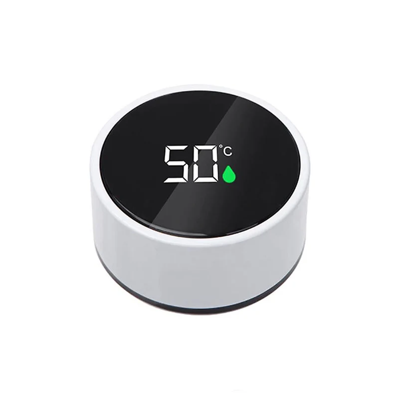 Personalised Thermos With Temperature Display In Black