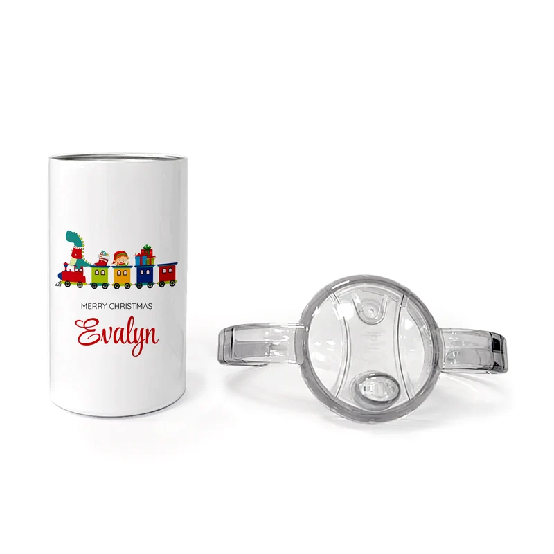 Personalised Train Kids Sippy Cup