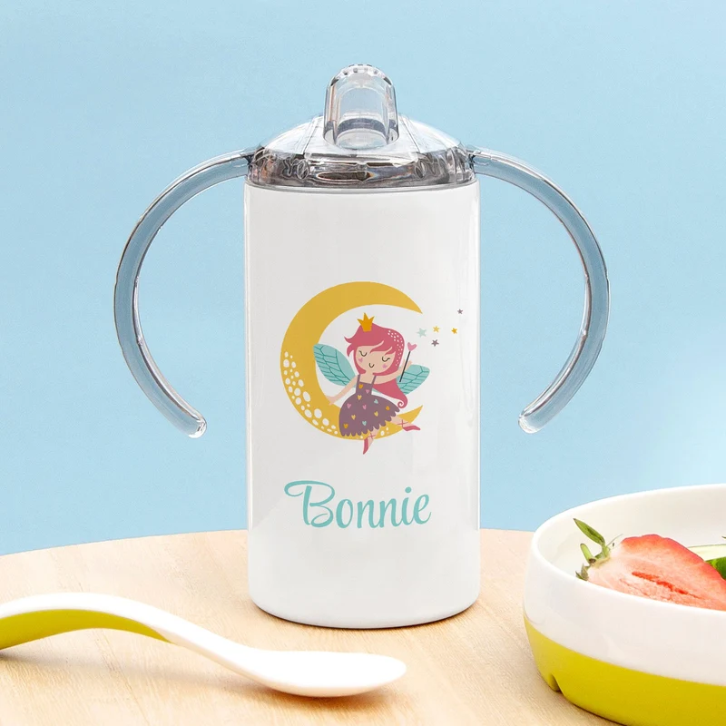 Personalised Fairy Kids Sippy Cup
