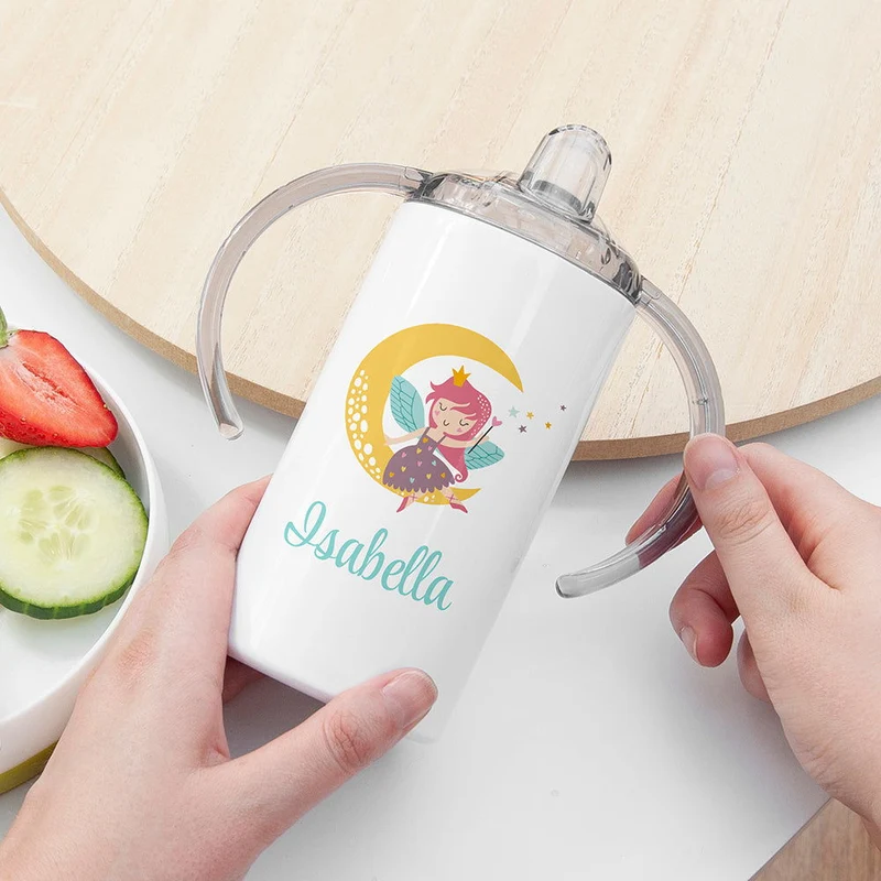 Personalised Fairy Kids Sippy Cup