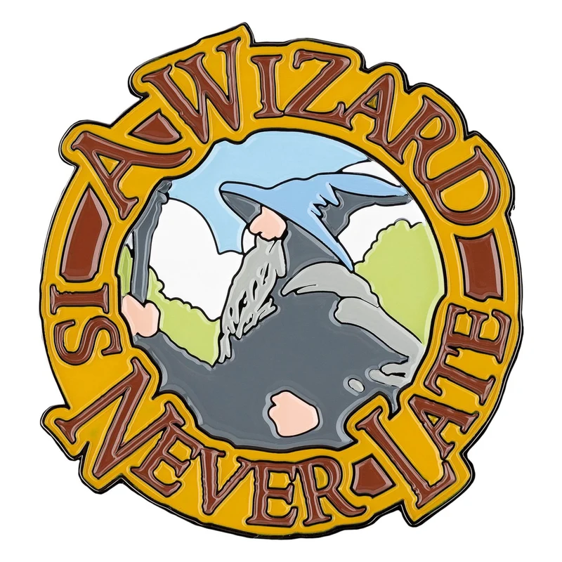 Der Herr der Ringe - Gandalf A Wizard Is Never Late Magnet