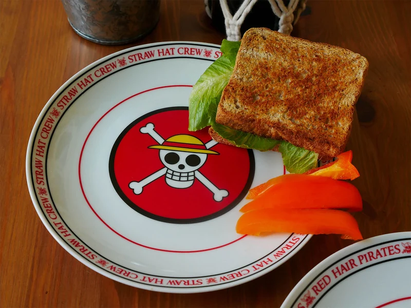 One Piece - Piratenbanden Logos Tellerset