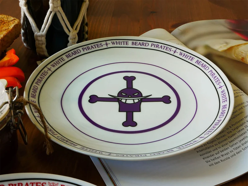 One Piece - Piratenbanden Logos Tellerset