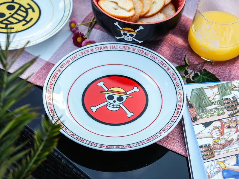 One Piece - Piratenbanden Logos Tellerset