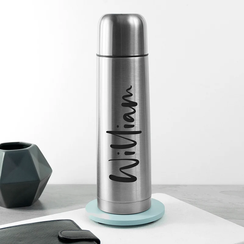 Personalised Stainless Steel Thermos