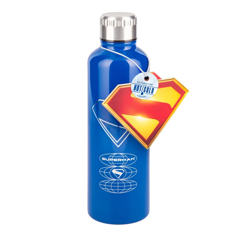 DC Comics Metal Trinkflasche Superman Theatrical