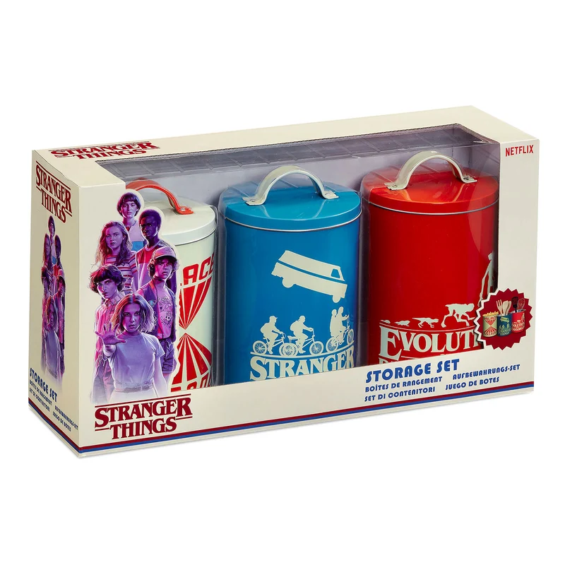 Stranger Things - Silhouette Dosen 3er Set