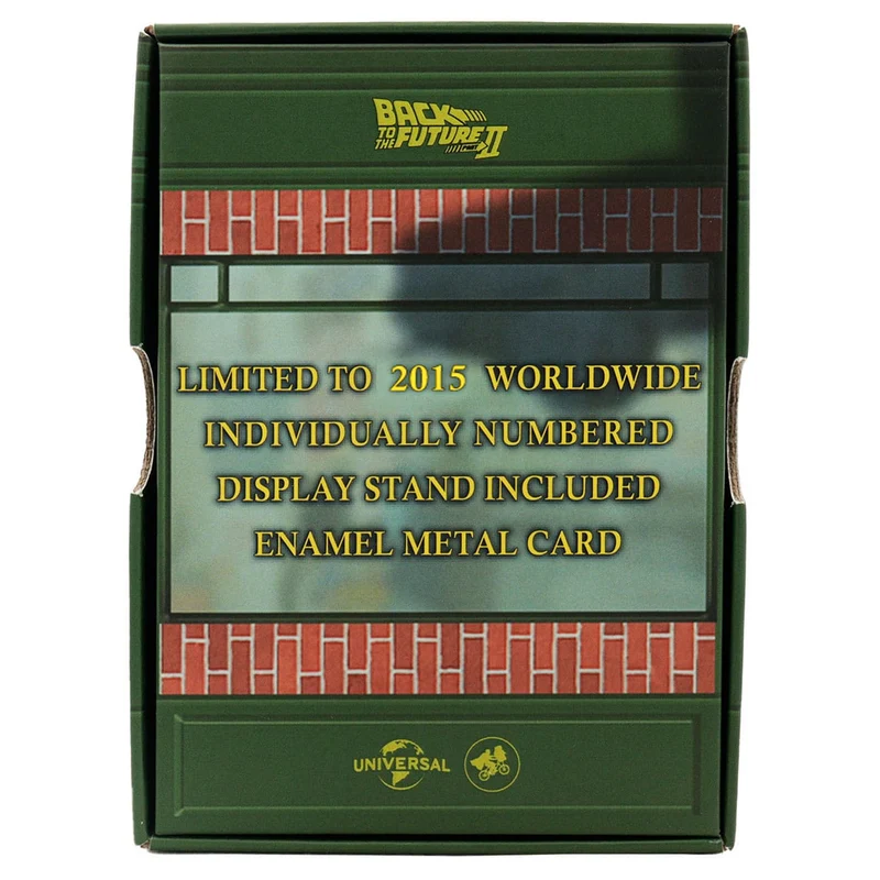 Zurück in die Zukunft Metallbarren Sport Almanac Limited Edition