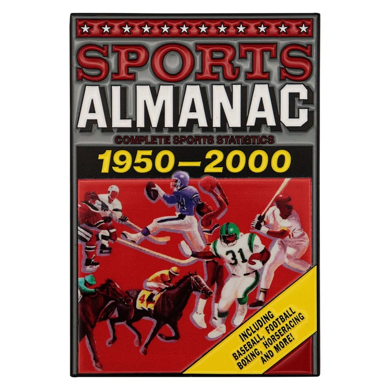 Zurück in die Zukunft Metallbarren Sport Almanac Limited Edition