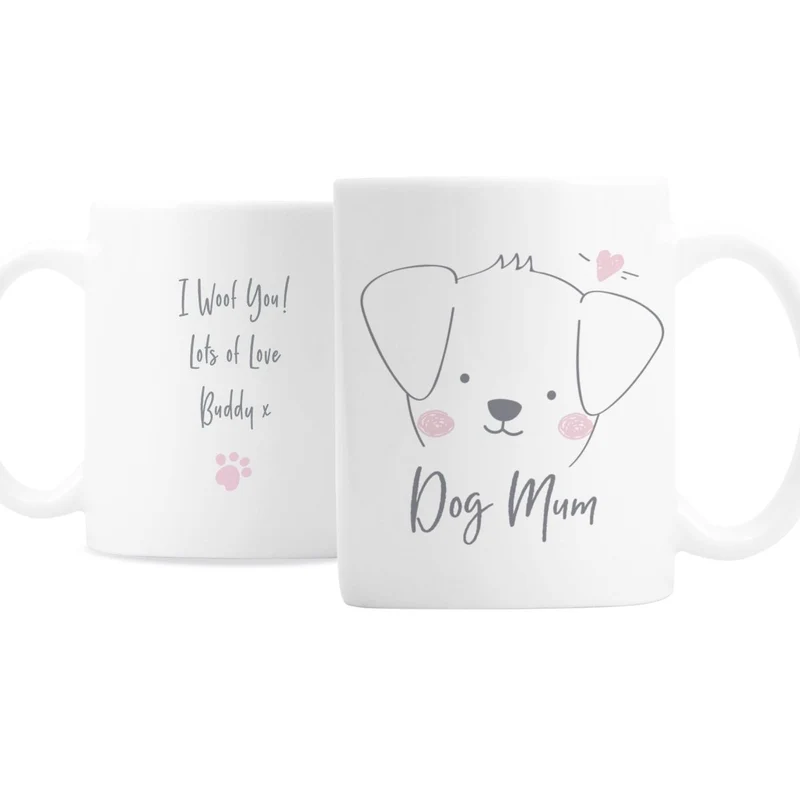 Personalised Dog Mum Mug
