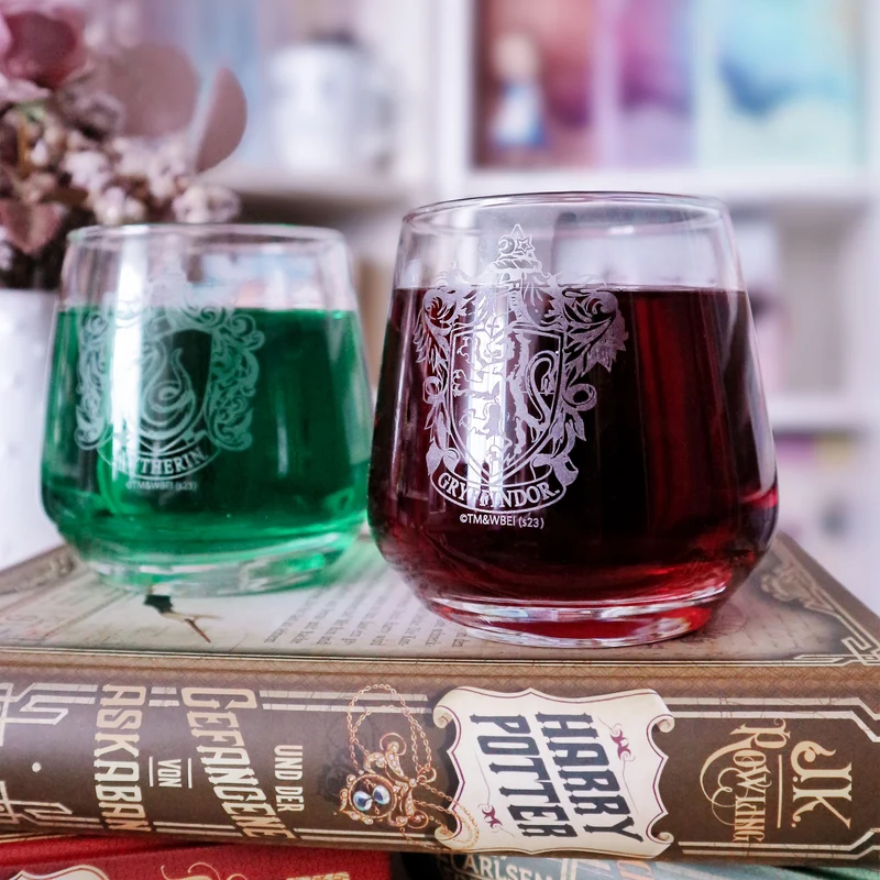 Harry Potter - Gryffindor und Slytherin Gläserset