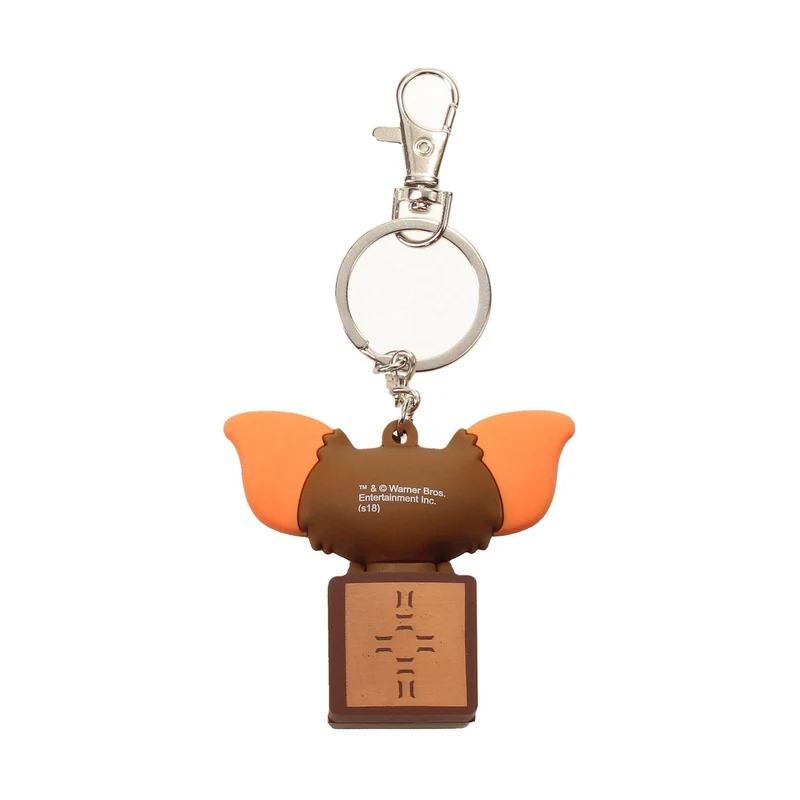 Gremlins Pokis Gummi-Schlüsselanhänger Gizmo in a Box 6 cm