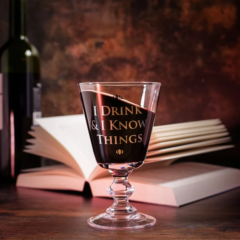 Game of Thrones - Drink and Know Weinglas