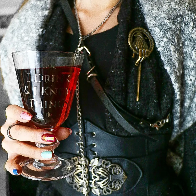 Game of Thrones - Drink and Know Weinglas