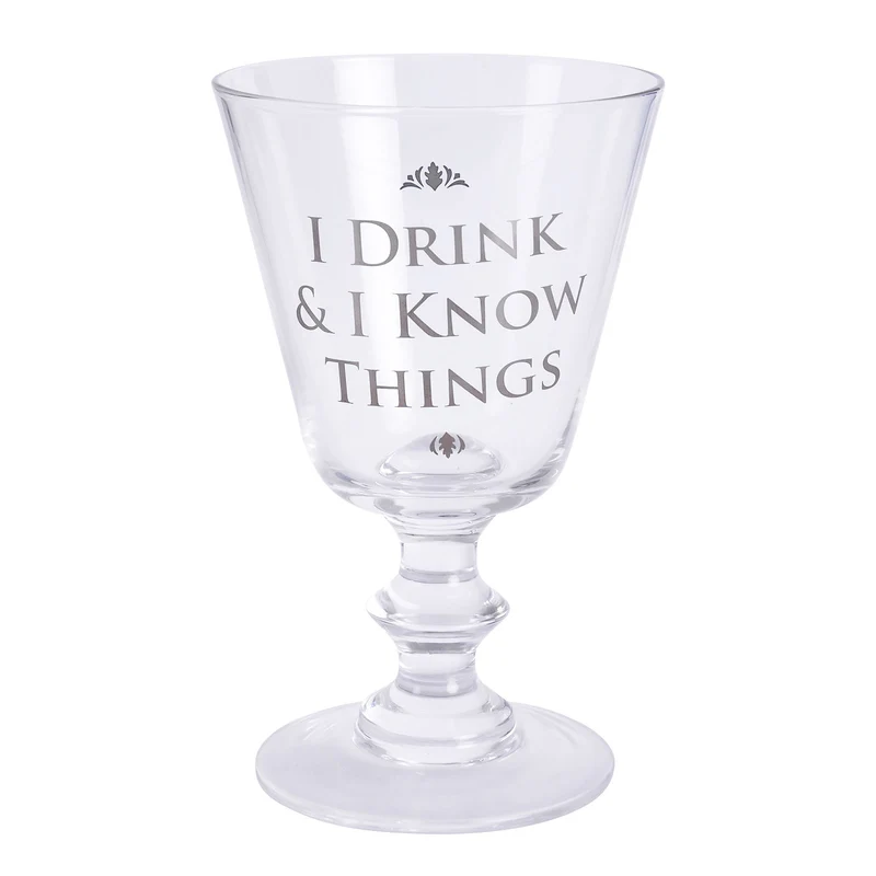 Game of Thrones - Drink and Know Weinglas