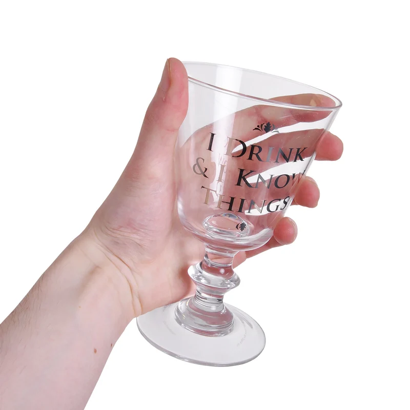 Game of Thrones - Drink and Know Weinglas